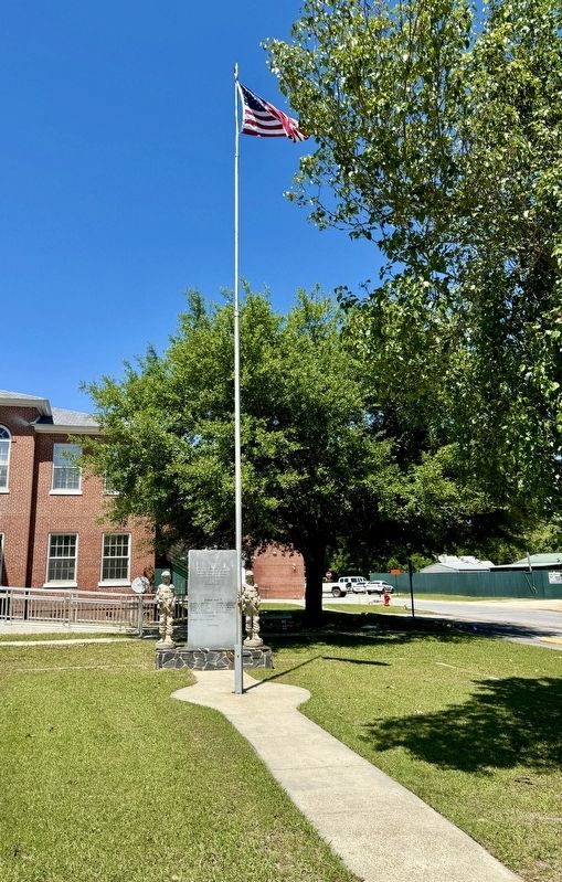 Liberty County Veterans Memorial image. Click for full size.