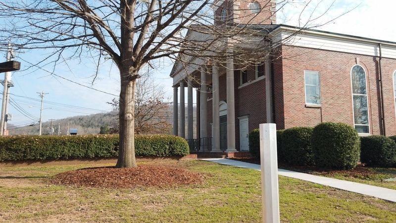 First Baptist Church Marker - Missing. Click for full size. First Baptist Church Marker - Missing image. Click for full size.