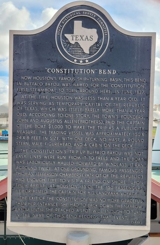 "Constitution" Bend Marker image. Click for full size.