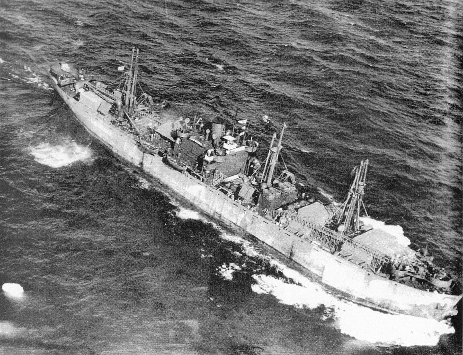 Liberty Ship - SS John W. Brown image. Click for full size.