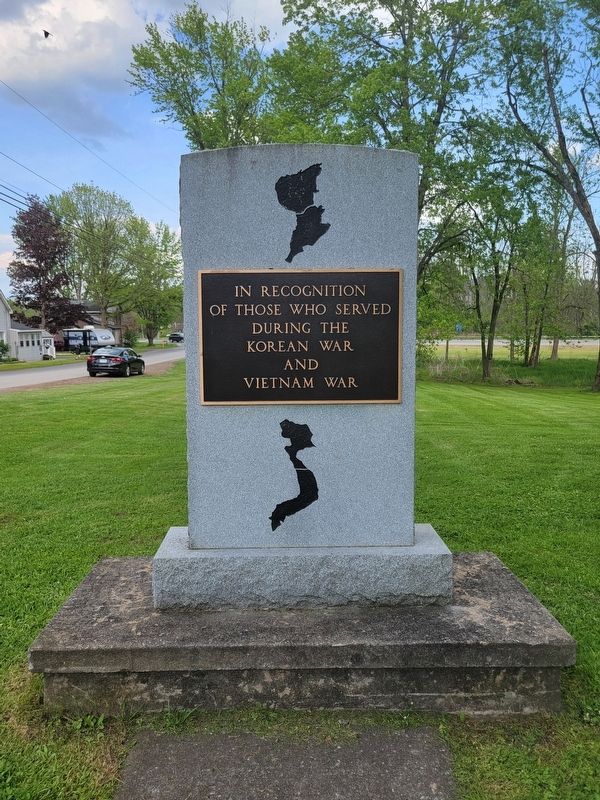 Verona Korean and Vietnam Memotial Marker image. Click for full size.