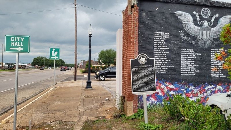 The view of the Marker along the highway. image. Click for full size.