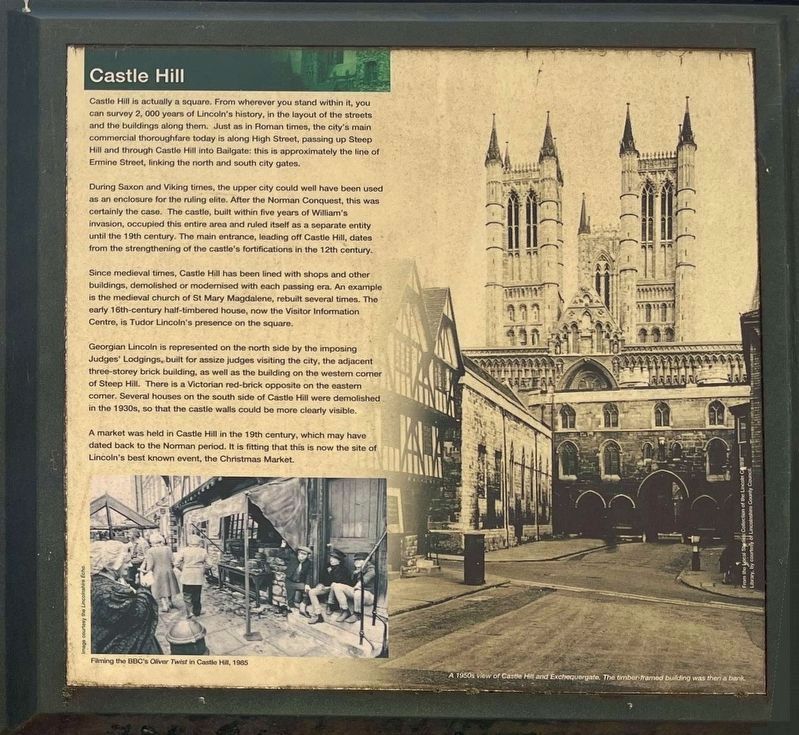 Castle Hill Marker image. Click for full size.