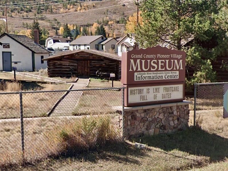 Grand County Pioneer Village Museum. Click for full size. Grand County Pioneer Village Museum image. Click for full size.