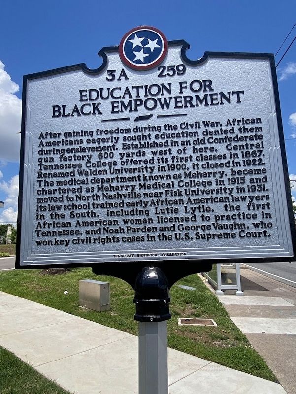 Cameron-Trimble & Black Emancipation / Education for Black Empowerment Marker image. Click for full size.