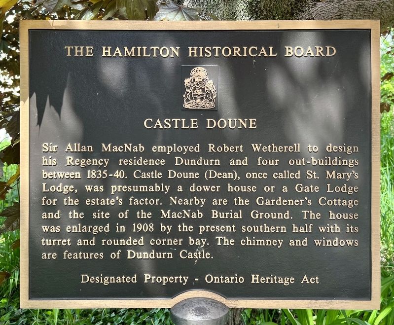 Castle Doune Marker image. Click for full size.