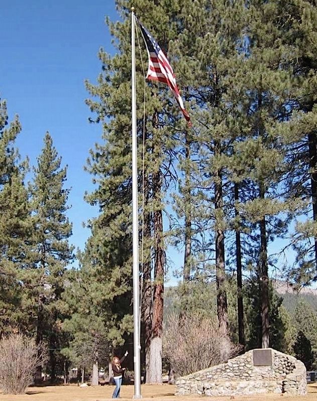 Olympic Flagpole. Click for full size. Olympic Flagpole image. Click for full size.