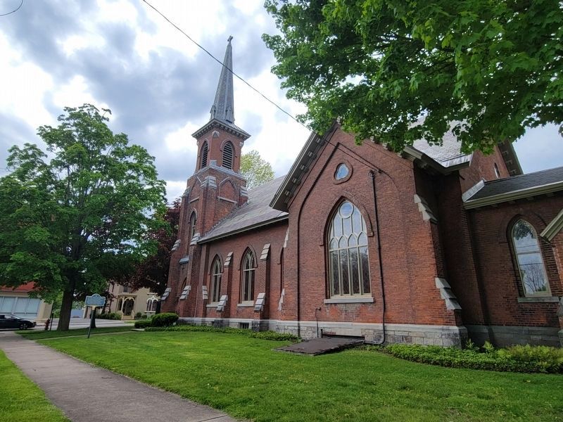First Presbyterian Marker image. Click for full size.