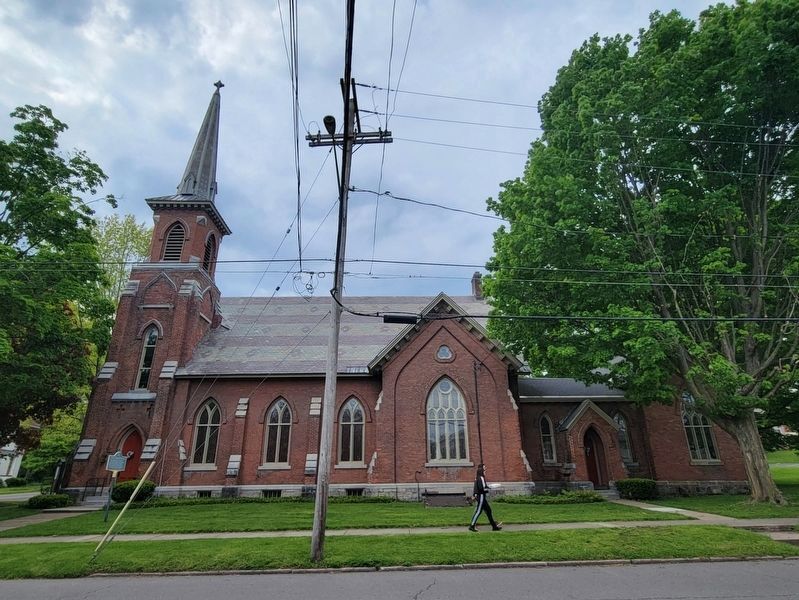 First Presbyterian Marker image. Click for full size.