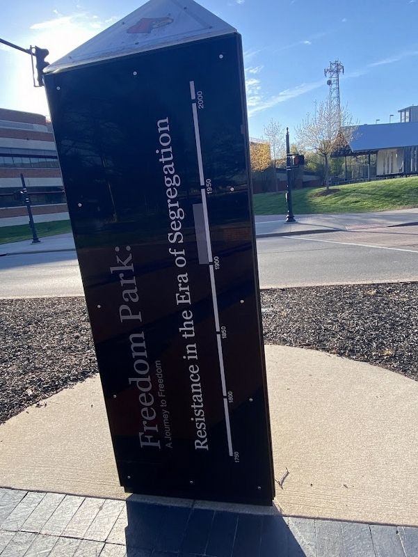 Freedom Park: A Journey to Freedom Marker. Click for full size. Freedom Park: A Journey to Freedom Marker image. Click for full size.