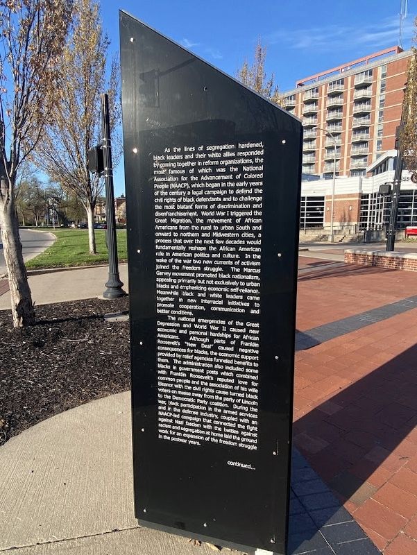 Freedom Park: A Journey to Freedom Marker. Click for full size. Freedom Park: A Journey to Freedom Marker image. Click for full size.