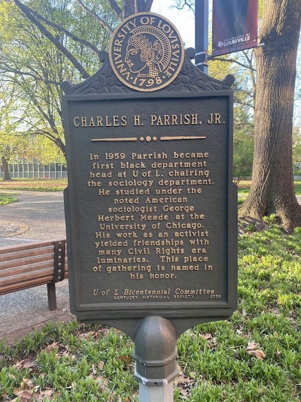 Charles H. Parrish, Jr. Marker image. Click for full size.