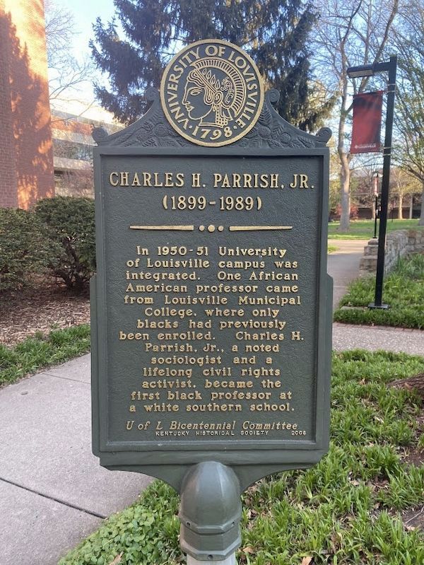 Charles H. Parrish, Jr. Marker image. Click for full size.