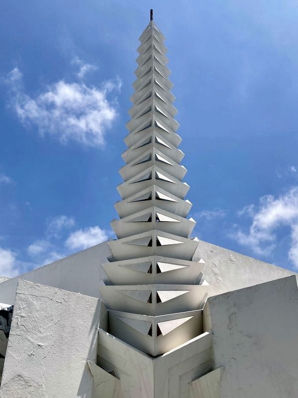 Anderton Court Spire. Click for full size. Anderton Court Spire image. Click for full size.