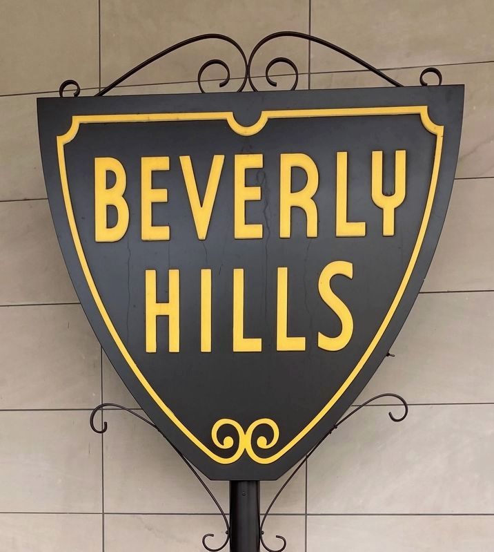 Beverly Hills Sign. Click for full size. Beverly Hills Sign image. Click for full size.