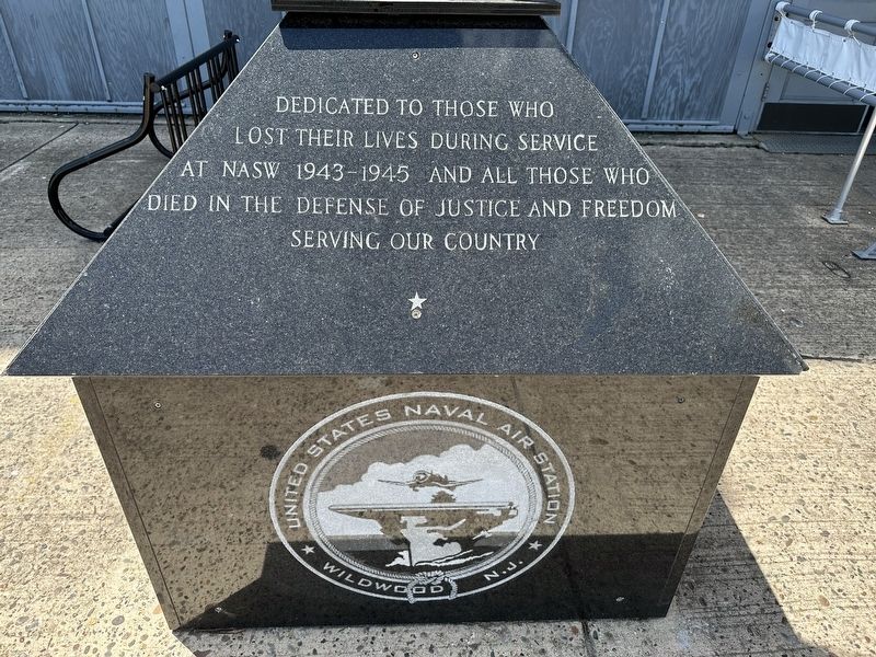 NAS Wildwood Veterans Memorial Marker image. Click for full size.