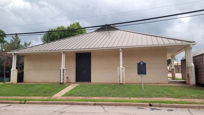 Site of St. Mary's Academy and Marker image. Click for full size.