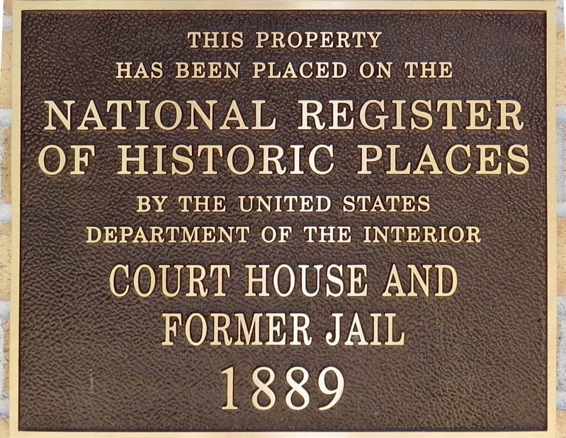 Florence County Courthouse Marker image. Click for full size.