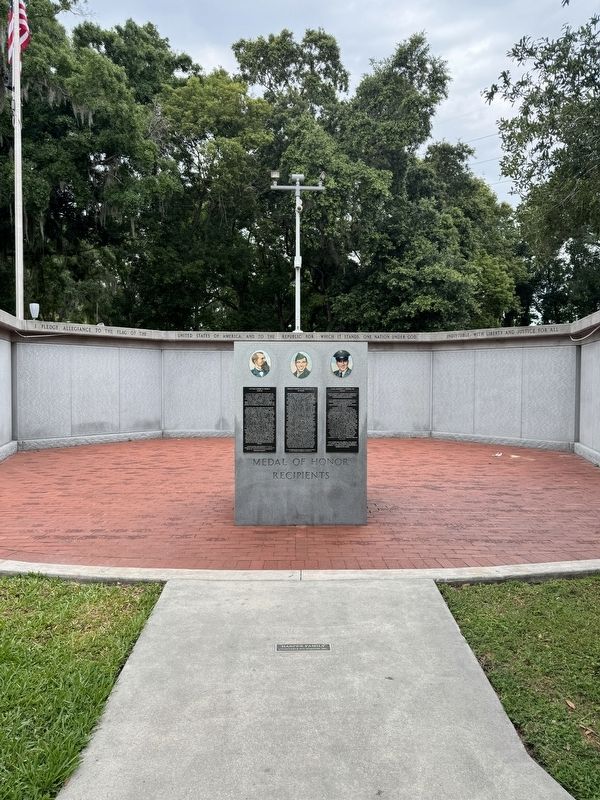 Medal of Honor Recipients Marker. Click for full size. Medal of Honor Recipients Marker image. Click for full size.