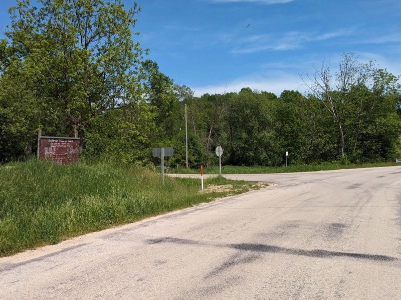 Cushman Mills Area Marker. Click for full size. Cushman Mills Area Marker image. Click for full size.