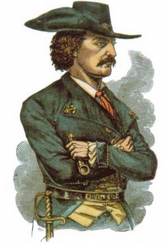 An 1879 woodcut of the Pirate Jean Lafitte or Laffite image. Click for full size.