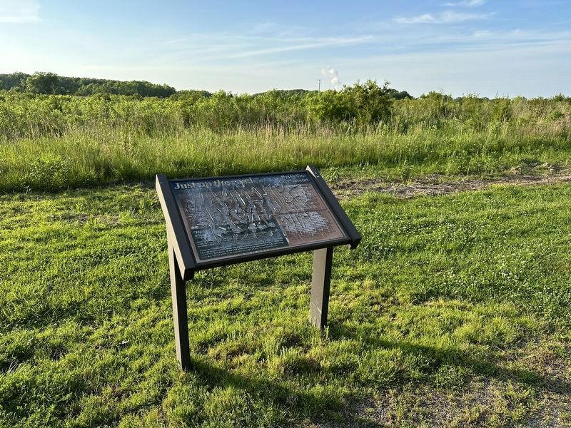 Just Up the Road... Marker wide view image. Click for full size.