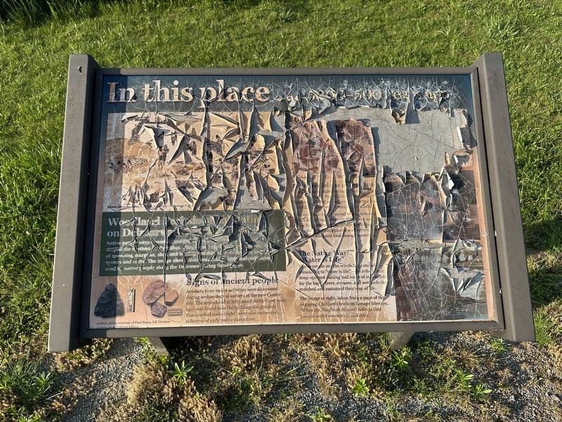 In This Place... Marker image. Click for full size.