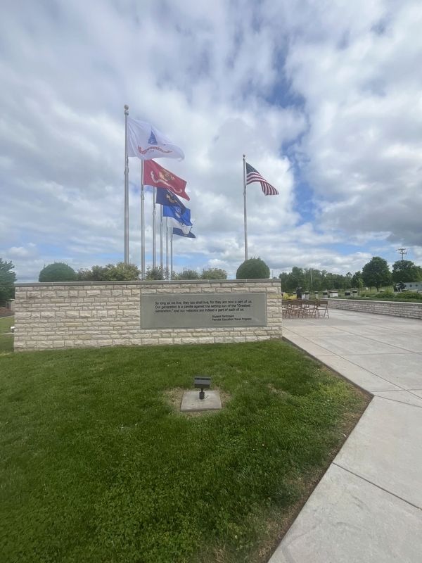 Veterans Grove Marker image. Click for full size.
