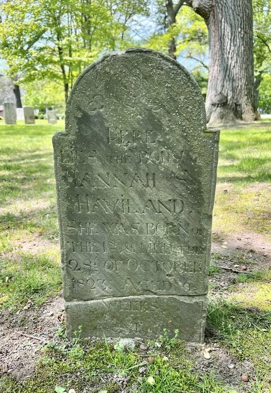 Bronte Pioneer Cemetery, the earliest known burial from 1823. Click for full size. Bronte Pioneer Cemetery, the earliest known burial from 1823 image. Click for full size.
