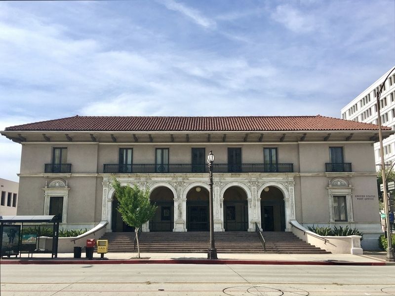 Pasadena Post Office image. Click for full size.