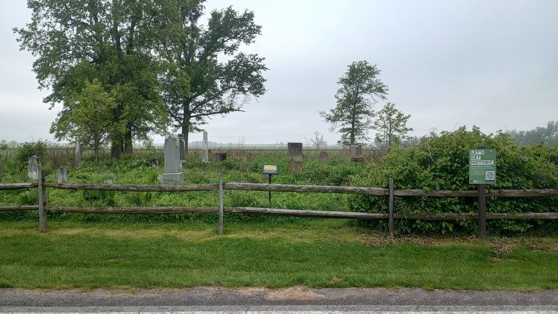 Bigelow Pioneer Cemetery Marker. Click for full size. Bigelow Pioneer Cemetery Marker image. Click for full size.