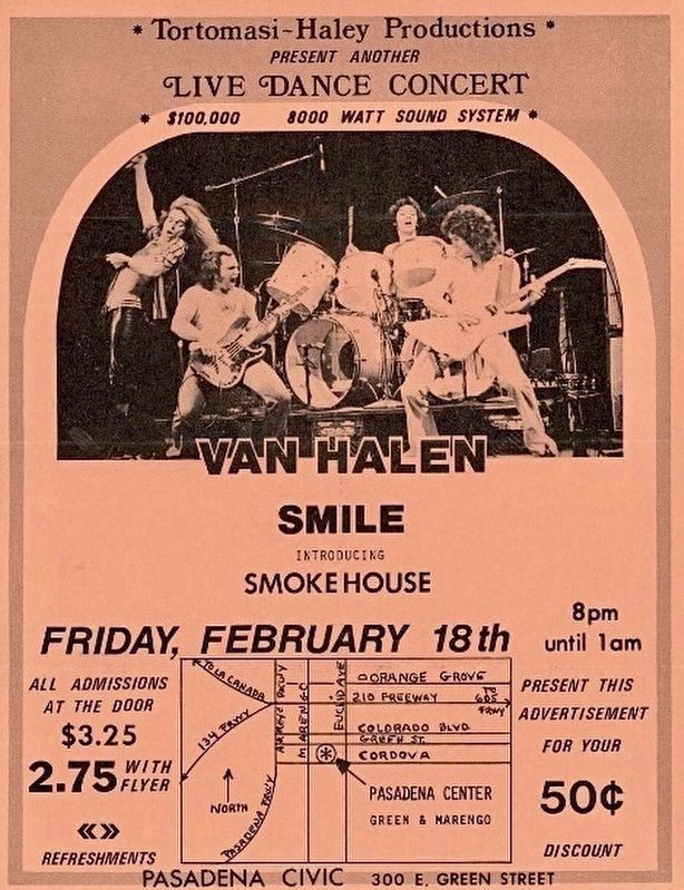 Van Halen Concert Promotion image. Click for full size.