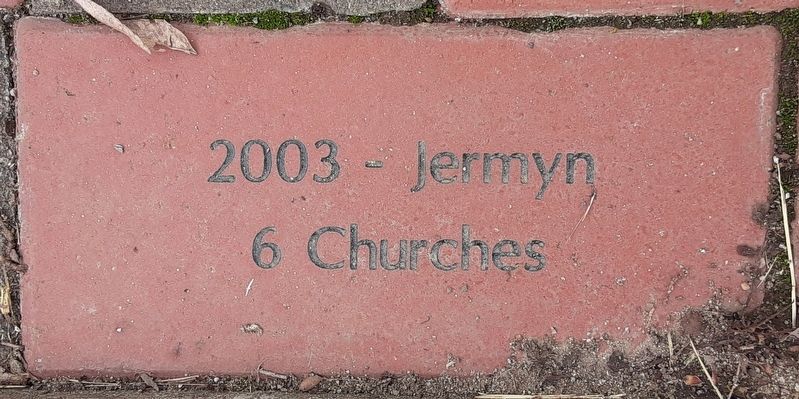 6 Jermyn Churches Marker. Click for full size. 6 Jermyn Churches Marker image. Click for full size.