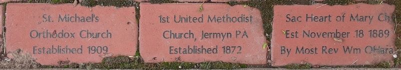 6 Jermyn Churches Marker. Click for full size. 6 Jermyn Churches Marker image. Click for full size.
