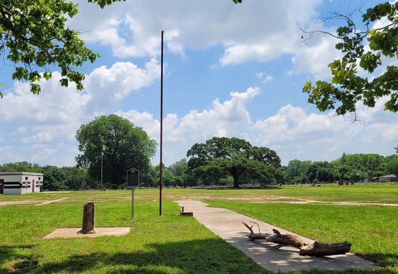 The Site of Blackshear/Fisher School and Marker. Click for full size. The Site of Blackshear/Fisher School and Marker image. Click for full size.