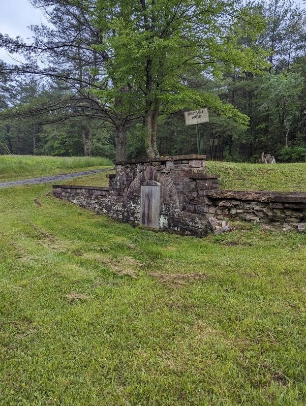 Blue Eyed Six Grave Site Marker. Click for full size. Blue Eyed Six Grave Site Marker image. Click for full size.