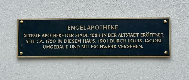 Engelapotheke / �Angel Apothecary� Marker image. Click for full size.