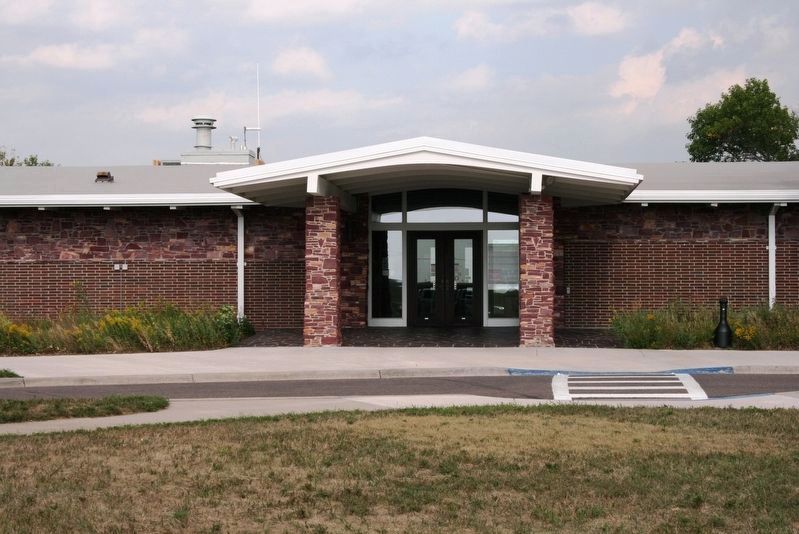 Pipestone National Monument Visitor Center. Click for full size. Pipestone National Monument Visitor Center image. Click for full size.
