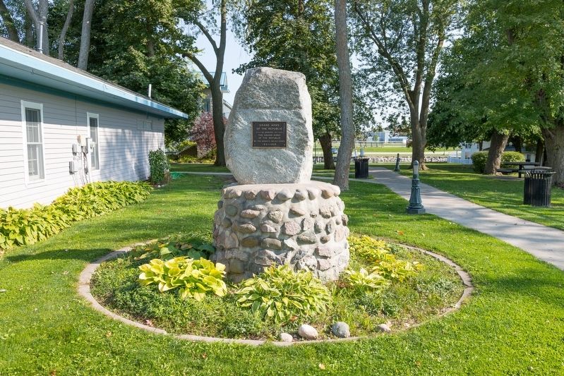 Grand Army of the Republic Monument in Cheboygan, Michigan. Click for full size. Grand Army of the Republic Monument in Cheboygan, Michigan image. Click for full size.