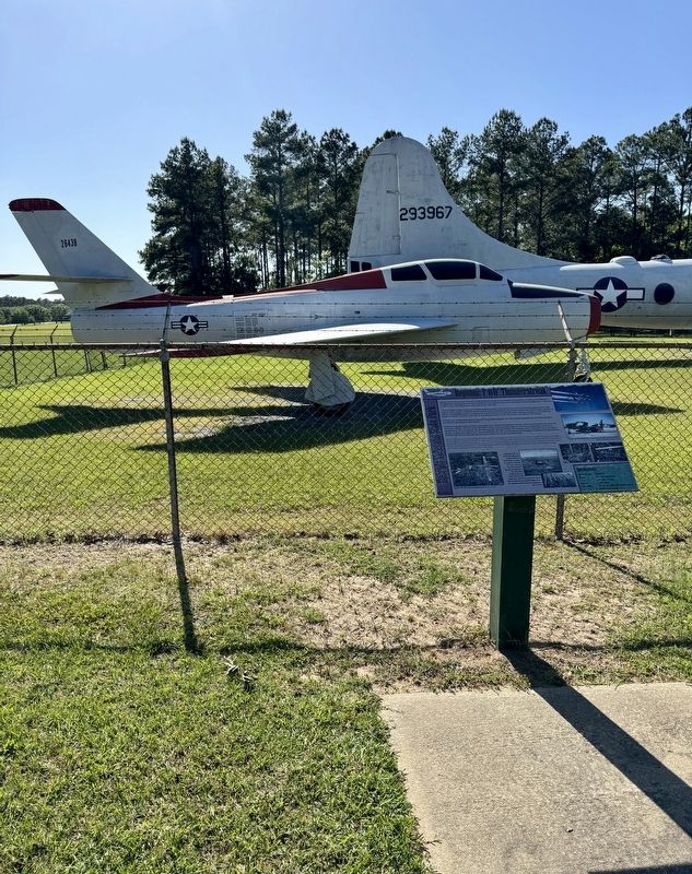Republic F-84F Thunderstreak Marker. Click for full size. Republic F-84F Thunderstreak Marker image. Click for full size.