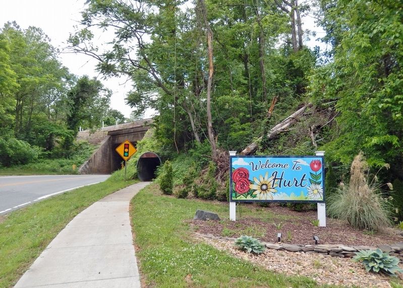 Welcome to Hurt Sign image. Click for full size.