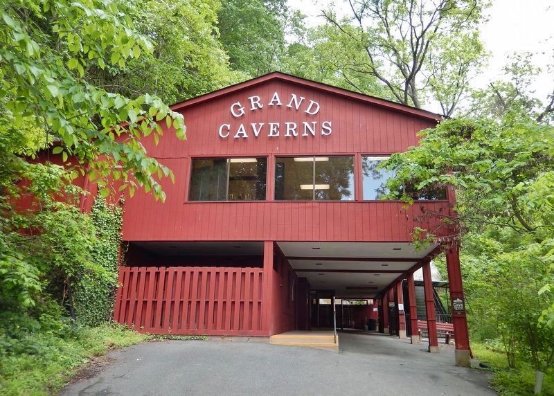 Grand Caverns Museum and Caverns Entrance. Click for full size. Grand Caverns Museum and Caverns Entrance image. Click for full size.