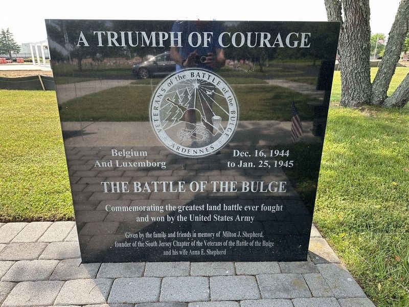 A Triumph of Courage Marker. Click for full size. A Triumph of Courage Marker image. Click for full size.