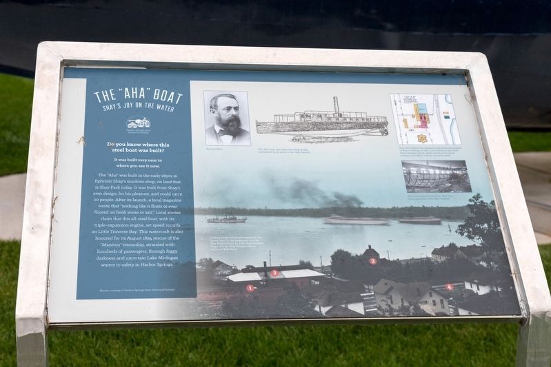 The Aha Boat Marker. Click for full size. The Aha Boat Marker image. Click for full size.