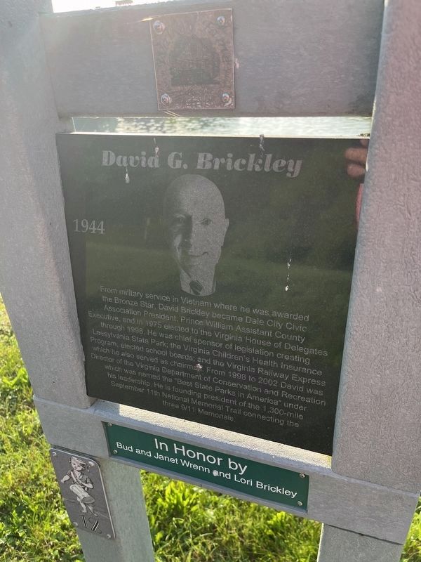David G. Brickley Marker image. Click for full size.