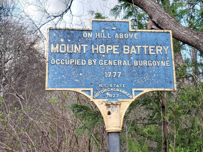 Mount Hope Battery Marker. Click for full size. Mount Hope Battery Marker image. Click for full size.