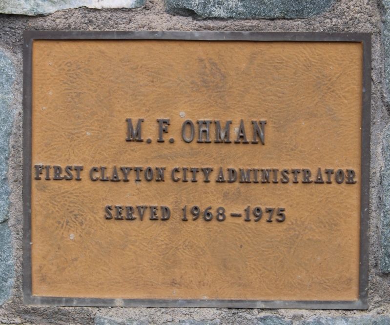 M.F. Ohman Marker image. Click for full size.