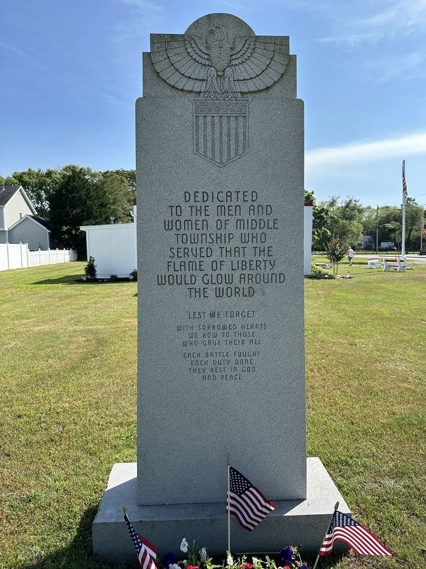 Veterans Memorial Marker image. Click for full size.