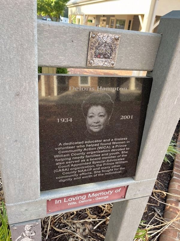 Deloris Hampton Marker. Click for full size. Deloris Hampton Marker image. Click for full size.