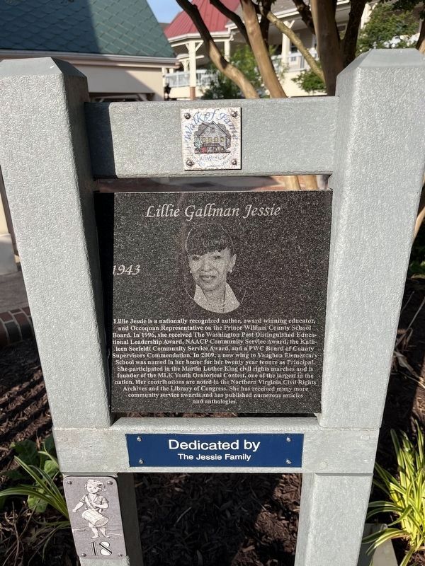 Lillie Gallman Jessie Marker image. Click for full size.